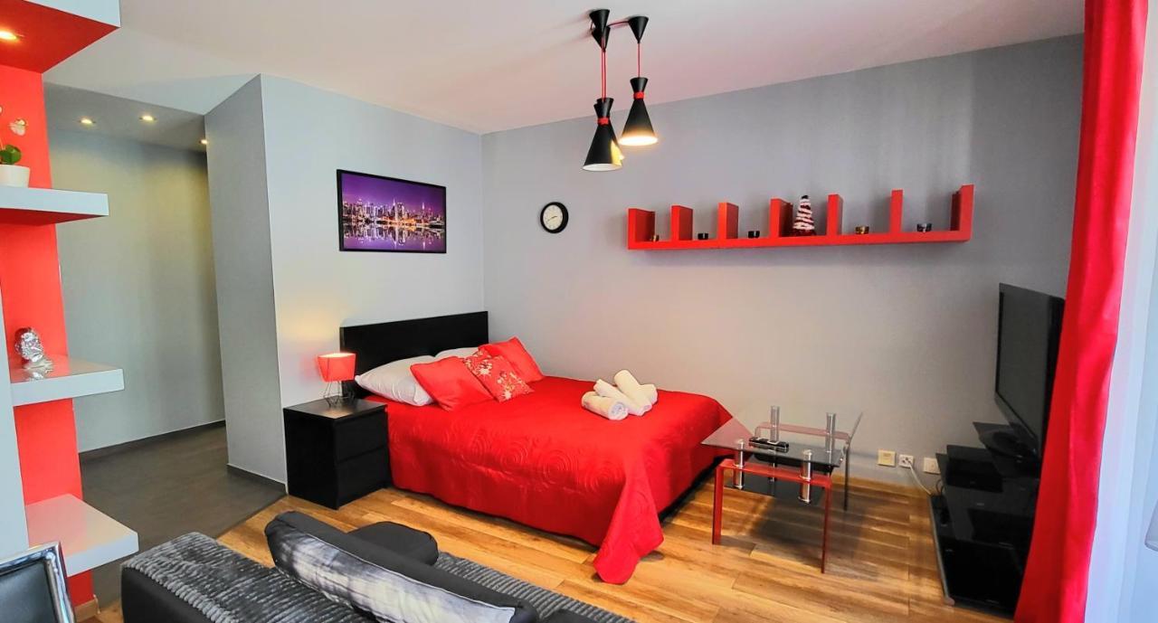 Luxury Oasis śródmieście Downtown 3 Os Apartament